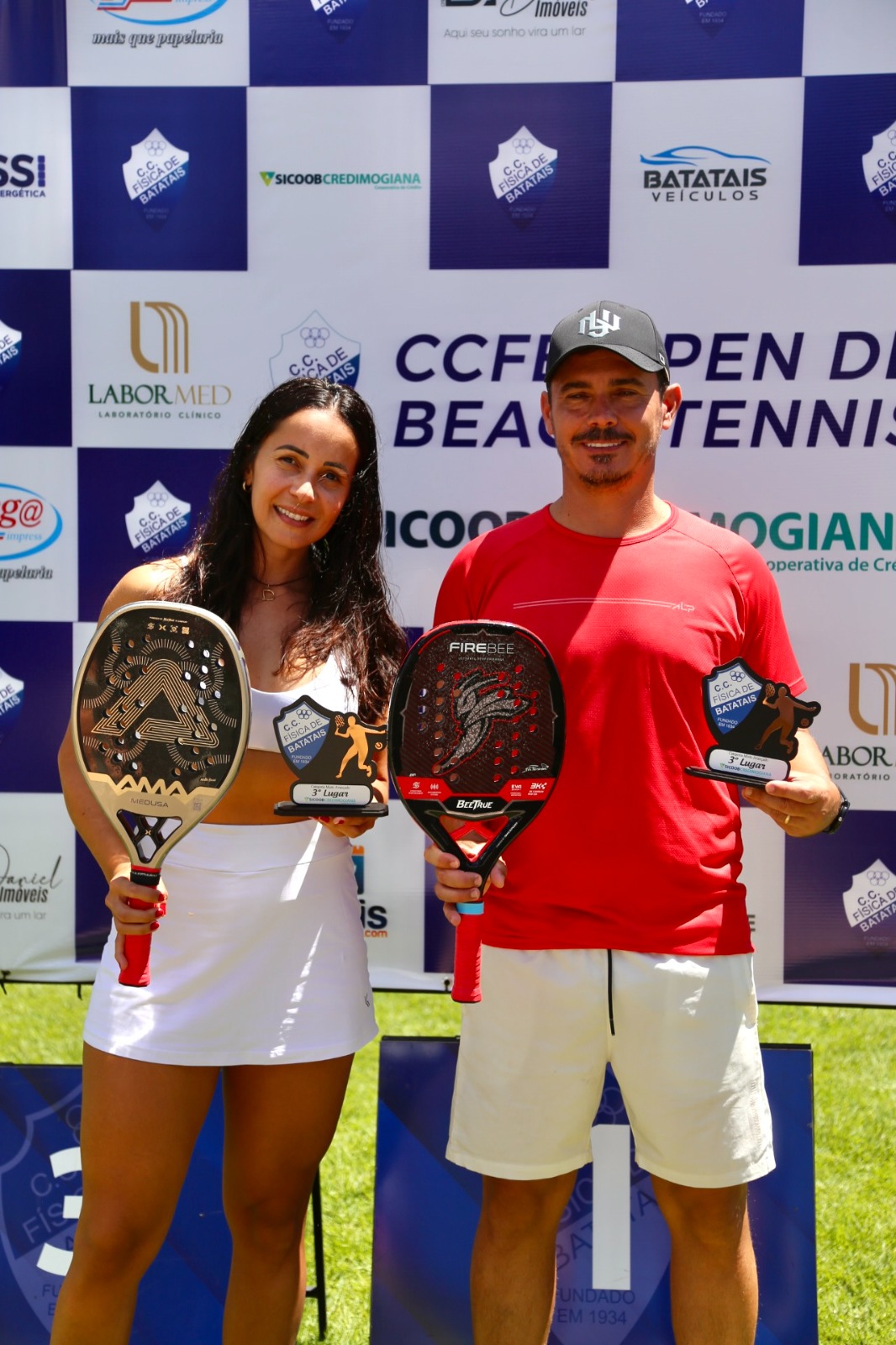 CCFB Open de Beach Tennis foi sucesso nos dias 14 e 15 de março
