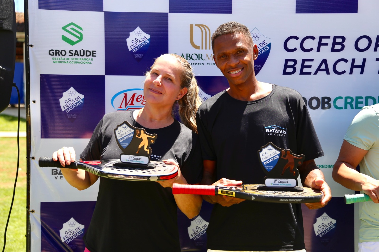 CCFB Open de Beach Tennis foi sucesso nos dias 14 e 15 de março